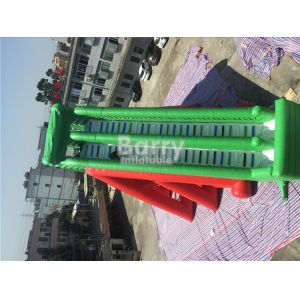 Height 11.5m Free Fall Safety Giant Inflatable Slide For Adult 0.55mm PVC
