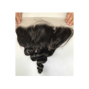 Unprocessed 100% Brazilian Virgin Hair / Loose Wave Human Hair Extensions
