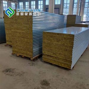 Fireproof Insulation Sandwich Panels Silicon Rock Insulated Wall Panels