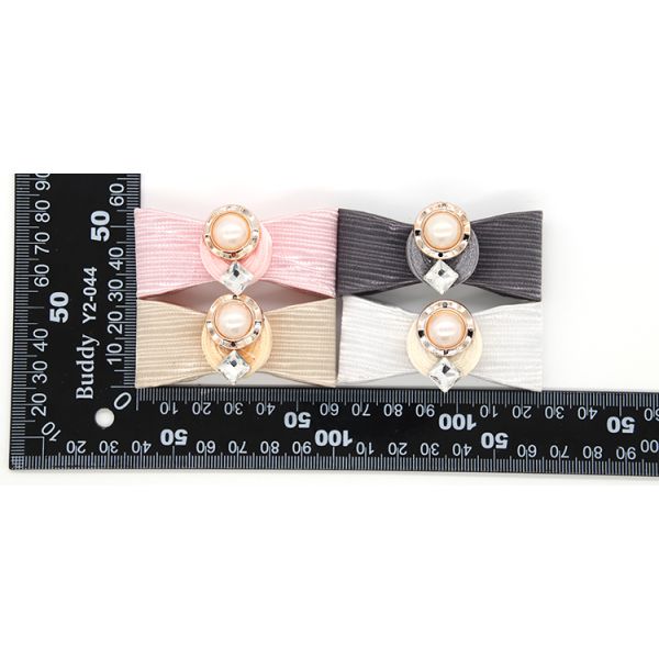 2026 showbowFashion Style Ladies Shoes Clip Accessories Butterfly Knot Shape