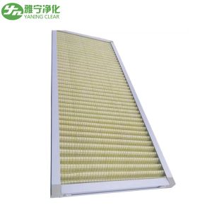 Non Woven Primary Air Filter , Standard Pleated Air Filters Size Customized