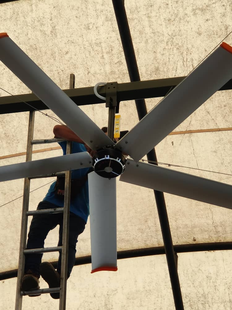 2.5 Meters High-Airflow Industrial Fan for Maximum Cooling & Ventilation