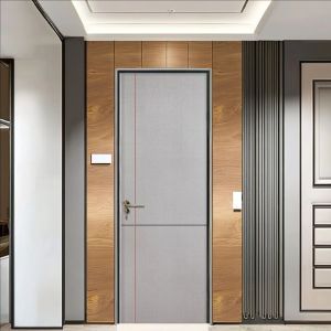 Fast And Accurate WPC Hollow Door Moistureproof Uv Resistant