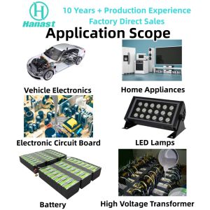 RTV Silicone Potting Compound HN-8808A/B - Transparent, High Insulation for