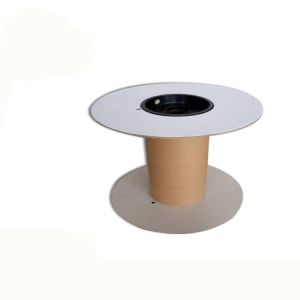 OEM Eco Friendly Kraft Paper Wire Spool , Textile Industry Empty Cardboard