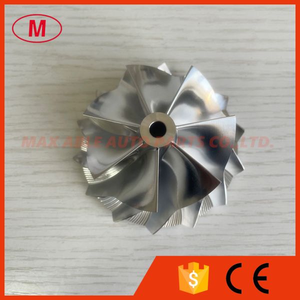 B58 reverse 56.00/68.01mm 7+7blades Performance Design Turbocharger milling/aluminum 2618/Billet compressor wheel
