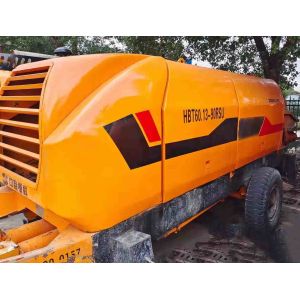 Second Hand Concrete Trailer Pump 174KW Zoomlion HBT60.13.90SU