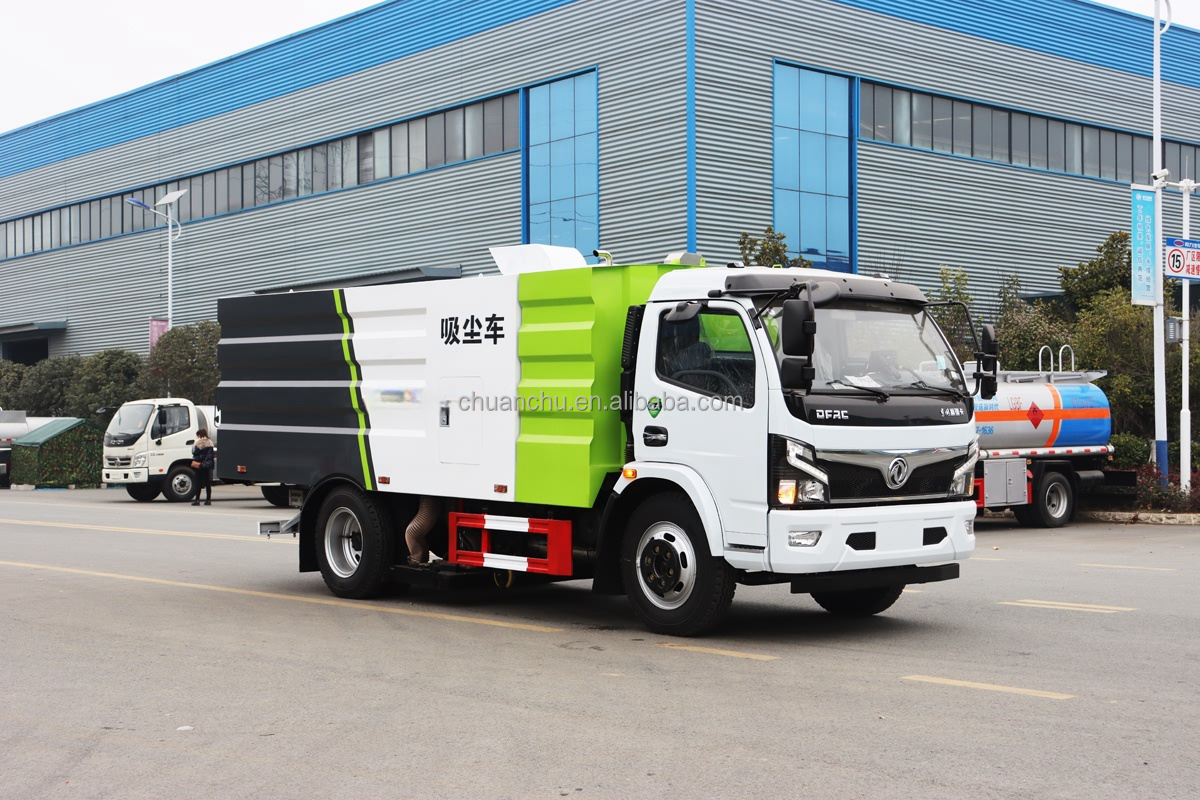 Pure Electric Top-Tier 8CBM Vacuum Sweeper Truck for Outdoor Roads Crafted by 's Finest to Meet Custom's Requirement