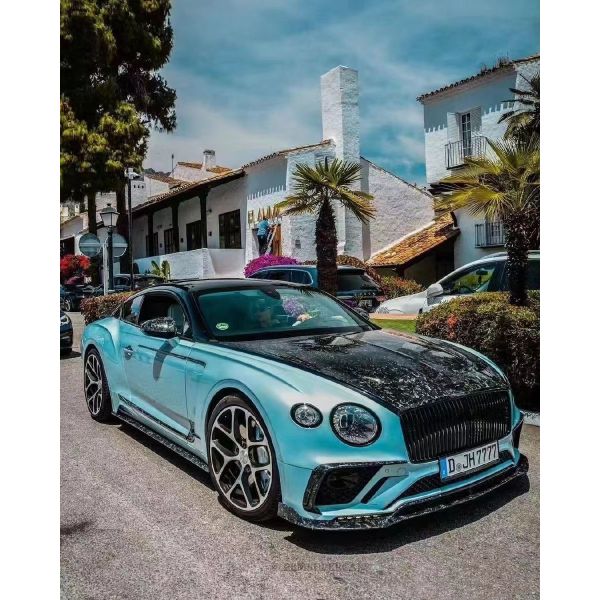 Carbon Fibre 3S3 Bentley Body Kit Auto Parts Bumper Diffuser Front Shovel OEM