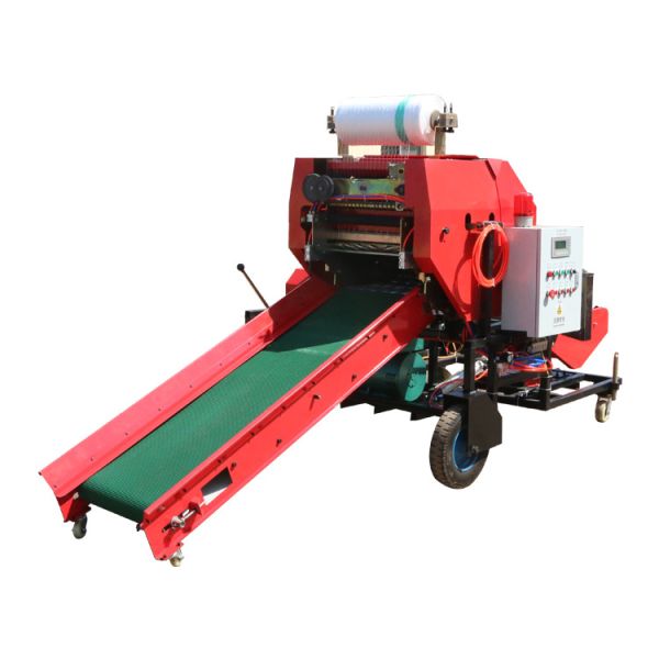 Buy Automatic Silage Wrapping Machine High Efficiency Agricultural Baler Machine at wholesale prices