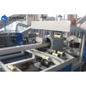 Full Auto PVC Pipe Belling Machine R Or U Or Rectangular Socket Pipe Making