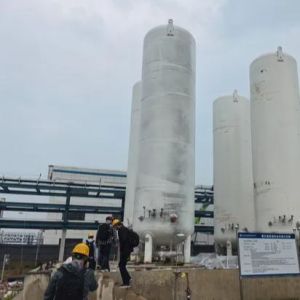 100-20000L ASME Steel Cryogenic Atmospheric Pressure LNG / CNG / LPG Gas