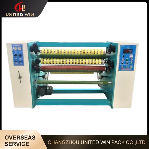Buy OPP Sealing Tape Slitting Machine Automatic Feeding Device 180m/min at wholesale prices