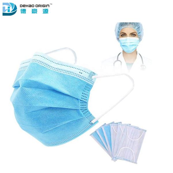 Buy No Stimulation Latex Free 3 Ply Non Woven Face Mask at wholesale prices
