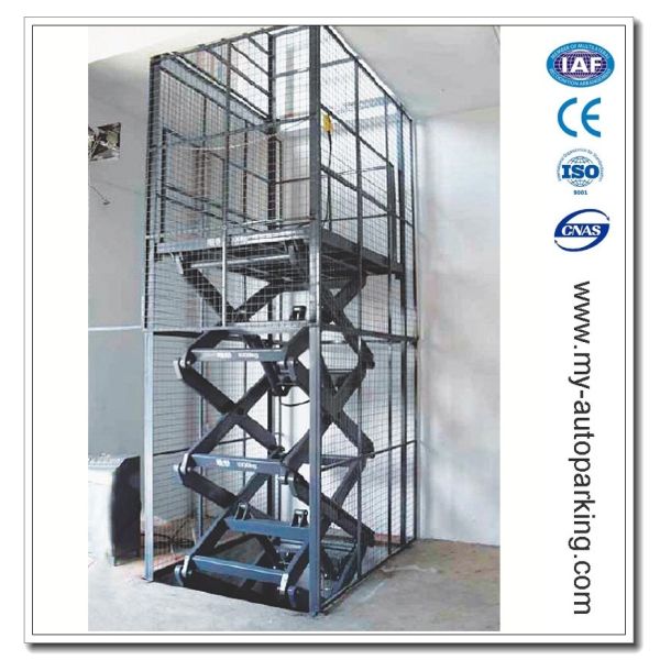 Buy Stationary Scissor Lift Platforms/Scissor Car Lift for Sale in Ground/Freight Scissor Lift/Car Elevator Parking System at wholesale prices