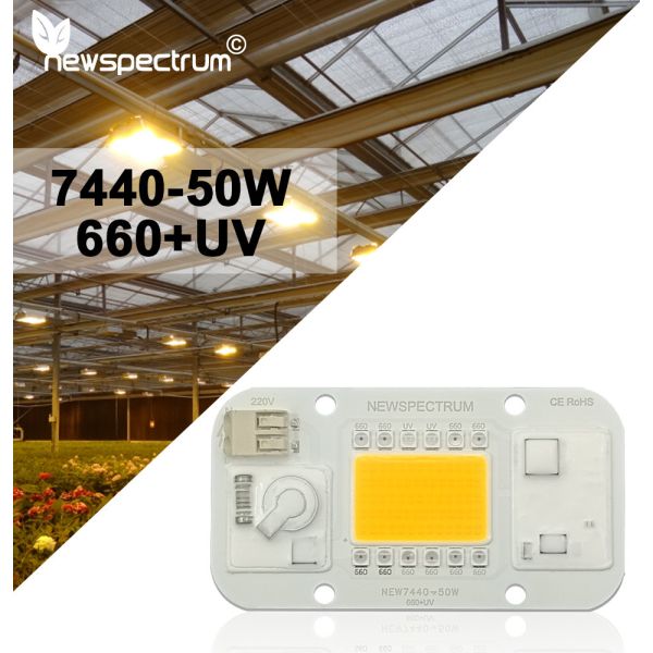CT 3500K RGB LED Module 220V 50W For Indoor Plant Seedling Growth