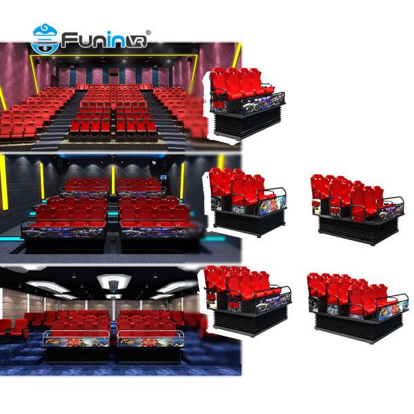 Buy Electrical System 5D Movie Theater Digital Projection 500kg Capacity at wholesale prices