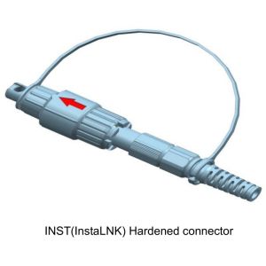 Waterproof HW Connector 9-in-1 Fiber Optic Wire Plug Cable with IP68 UPC SC