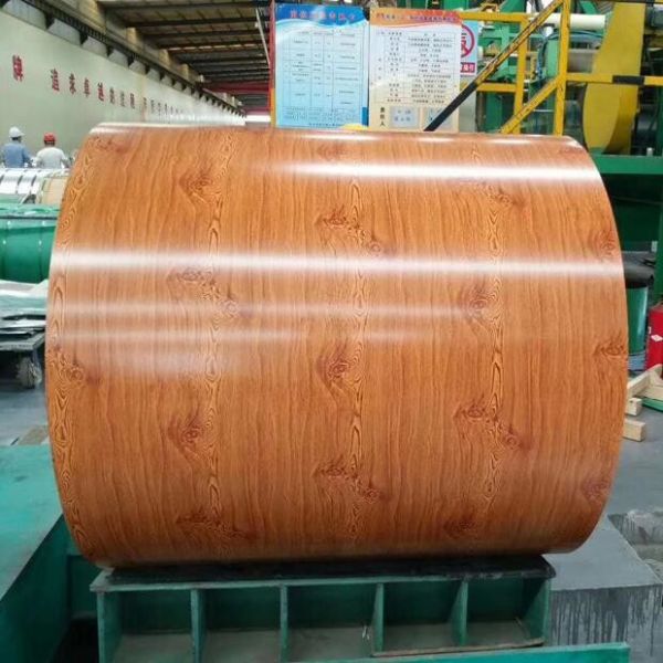 Buy CGCC Wooden Pattern Prepainted Steel Sheet For Interior Decoration at wholesale prices