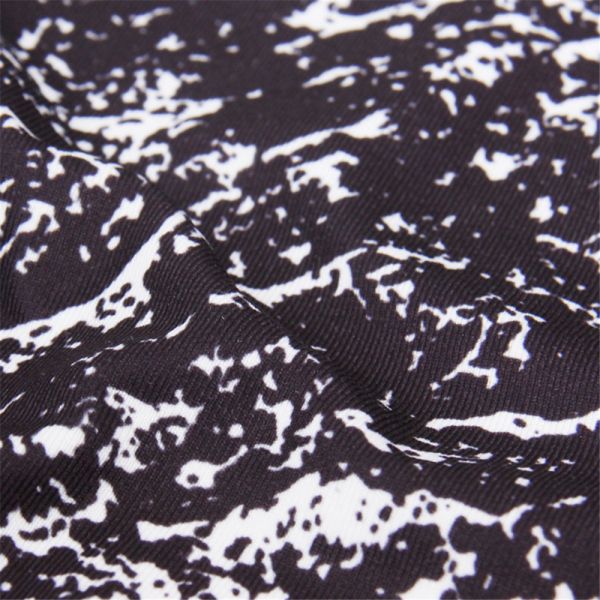 CPG Global Women's Seamless Gym Fitness Floral Black Sport Pants Yoga Leggings HK34