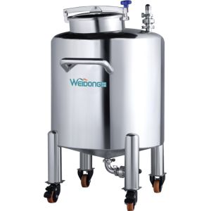 2MM Pot Thickness Auxiliary Equipment 1000L Open Tank Easy Operation