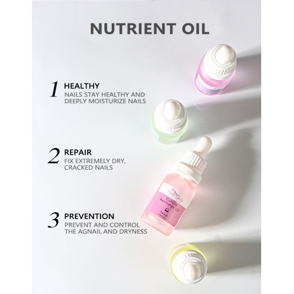 Moisturizing Nourish Nail Cuticle Oil Clear Oem Nail Organic Jojoba Oil Healthy Nail Care Serum With My Logo