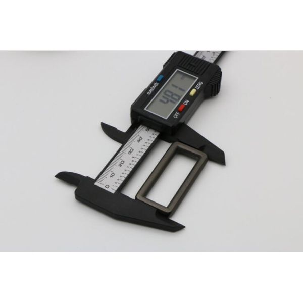 Customized 38 mm zinc alloy hardware fitting square buckle for bags