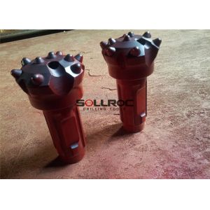 7-15 Bar Air Pressure CIR130 DTH Drill Bits For Drilling Hole Flat Face Type