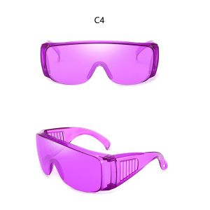 Transparent Lens Oversized Sunglasses UV400 38g Windproof Goggles