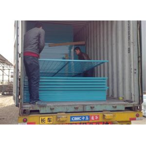 China 8' Height x 10' Width Canada standard Temporary Construction Fencing Panels Tubing 1.6/40mm Brace 1/25mm on sale