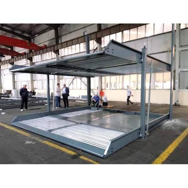 16. Pit Design Cantilever Parking Lift QDMY-2-5B, QDMY-4-10, QDMY-6-15