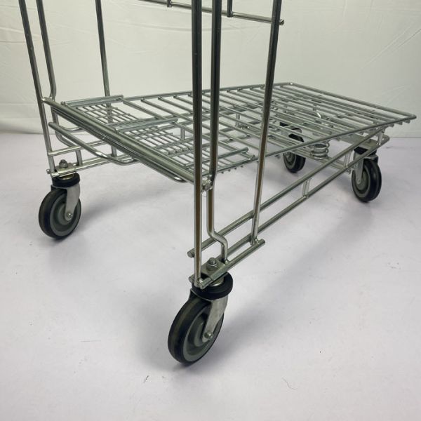 Tally Dedicated Q195 Steel Heavy Duty Warehouse Trolley Carrying Capacity 200kgs