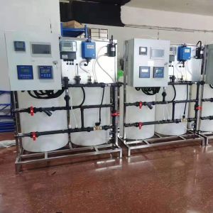 Chemical Liquid Automatic Dosing System for Dyeing Plant Wastewater Treatment
