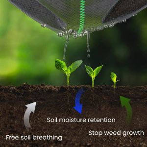 100gsm PP Weed Control Fabric Barrier Membrane UV Resistant Durable