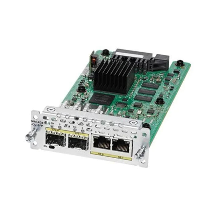 NIM-2GE-CU-SFP Cisco 2-port Gigabit Ethernet, Dual-mode GE/SFP Network Interface
