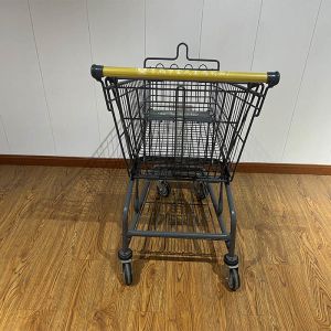 150L Store CE Certificate Elevator Wheel Steel Shopping Cart