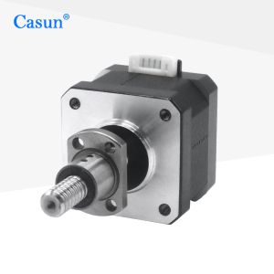 China Nema 17 Ball Screw Stepper Motor 34mm Bady 0.32Nm For CNC 3D Printer 4-lead on sale