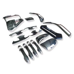 Sliver Plastic Chrome Full Set For Toyota Hilux 2021