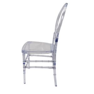 Exquisite Polycarbonate Resin Coloured Perspex Wedding Plastic Chairs OEM