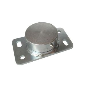 40mm farm bottom swing gate hinge Hardware heavy duty Steel With Round Bar Plate