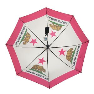 Diameter 98cm Auto Open three Foldable Umbrella