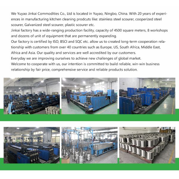 410 Cleaner Kitchen Cleaning Dish Metal Scrubber Pot Sponge Stainless Steel Scourer Cleaning Ball With Lanyard