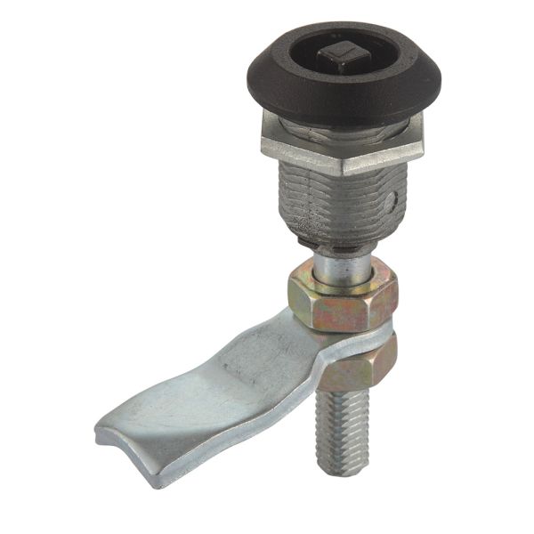 Quarter Turn Cabinet Cam Lock Latch Silver Color With Mail Box Key