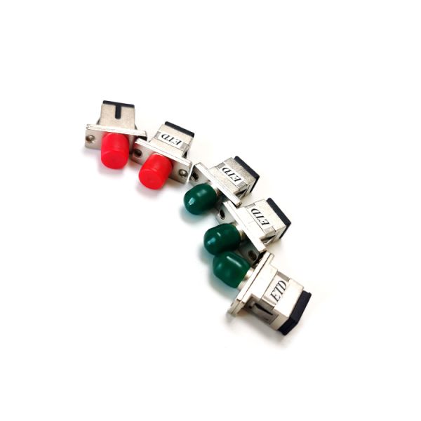 JTX-SC - FC Female Male Fiber Hybrid/Flange Adapter 1310nm 1550nm