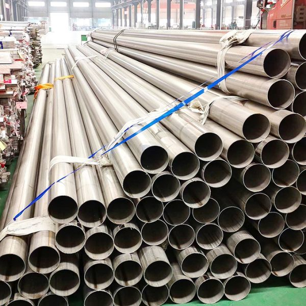 SS304 Hot Rolled Stainless Steel Welded Pipe 0.3mm-100mm 1