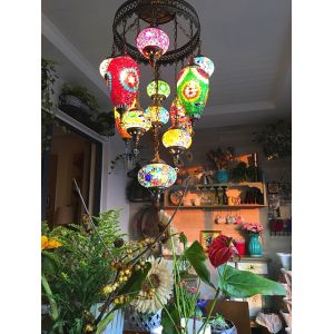 Mediterranean retro Cafe lighting living room restaurant hotel Bohemian