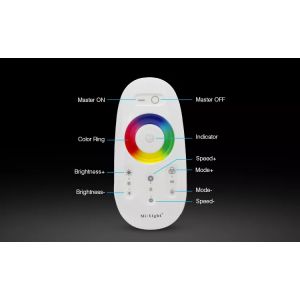 12V 24V RGBW Remote Control Appliance Switch Dimmable 85x45x22.5mm