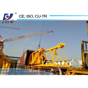 QTD500-25t Luffing Jib Tower Crane Jib Crane Price Applied to Bridge and Subway