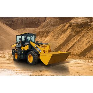 2200kg Rated Load Small Wheel Loaders With Longer Boom Larger Body