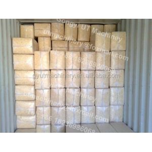 Easy to Operate Wood Shavings Baling Compress Bagging Machine with 20HP Diesel